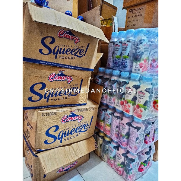 CIMORY SQUEEZE YOGHURT - MINUMAN SEHAT ENAK MENGANDUNG BAKTERI BAIK