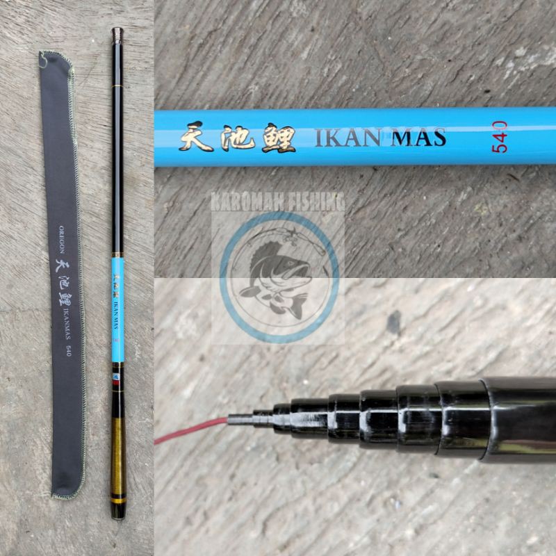 Joran Tegek Oregon Ikan Mas 360 450 540 630