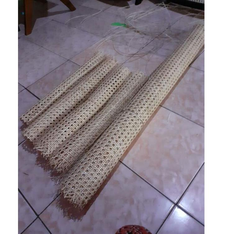 QAQT ANYAMAN ROTAN LEMBARAN MOTIF BULAT ALAMI hita193