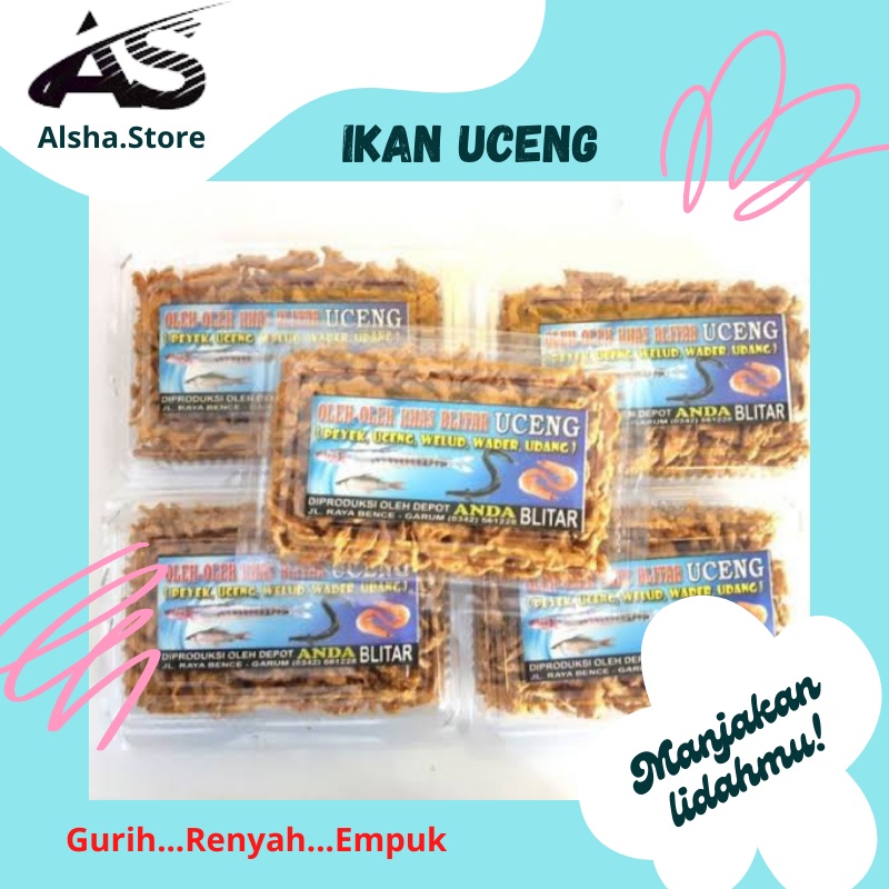 

Makanan Ringan Jajanan Cemilan Oleh Oleh Khas Blitar Ikan Iwak Uceng Goreng Wadah Praktis Murah Siap Saji 150gr