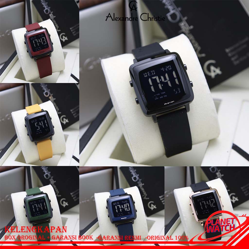JAM TANGAN UNISEX JAM WANITA JAM PRIA ALEXANDRE CHRISTIE JAM TANGAN ORIGINAL ALEXANDER CHRISTIE WANI