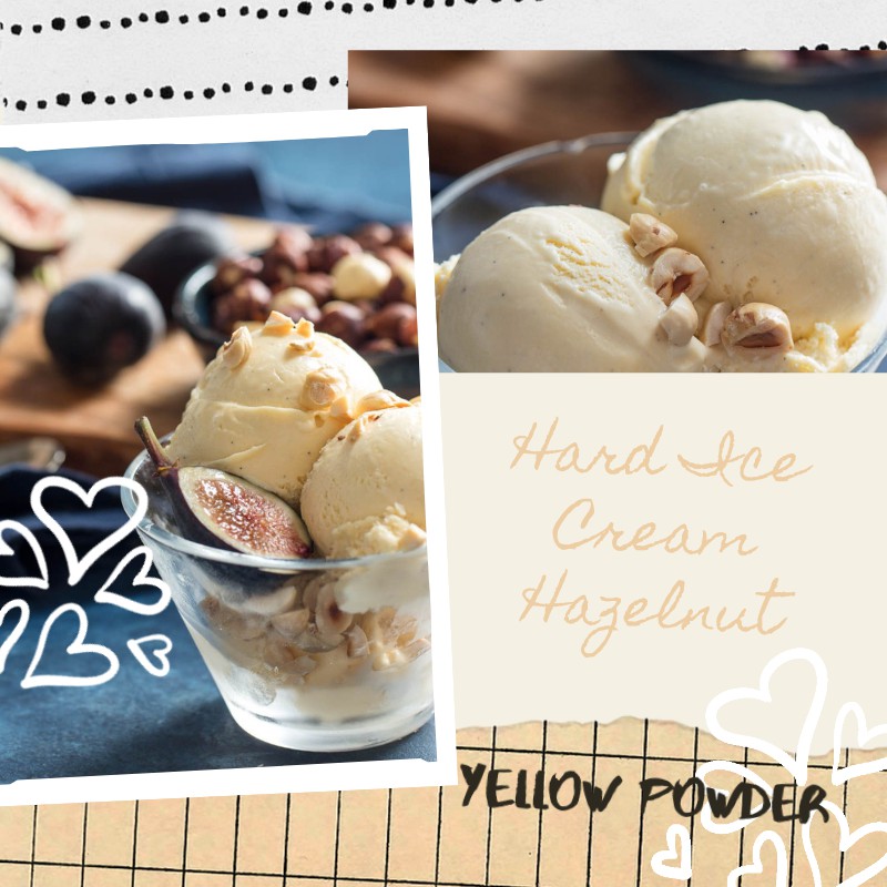 

Hazelnut Hard Ice Cream Powder 1Kg - Bubuk Ice Cream Hazelnut 1Kg