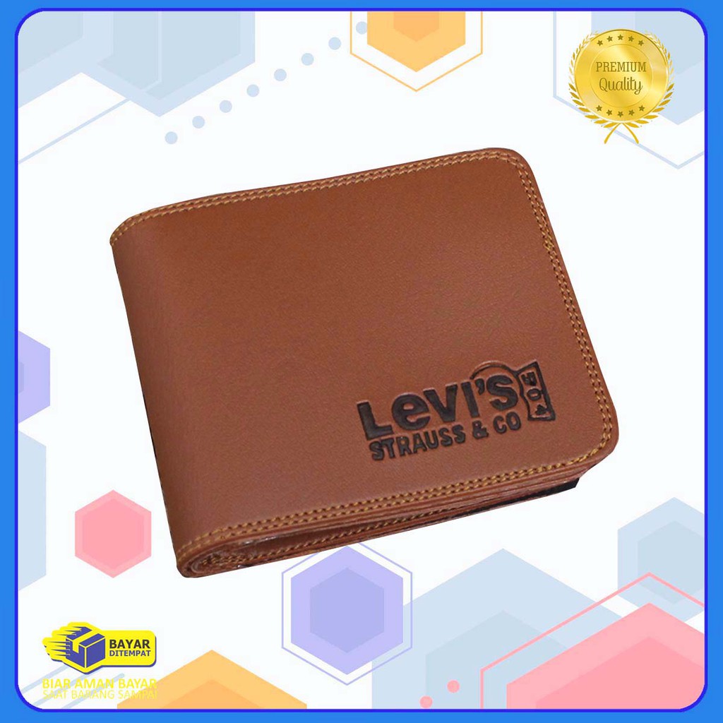 Promo!! Discount DOMPET PRIA MURAH distro Levis pendek ORIGINAL TERBARU