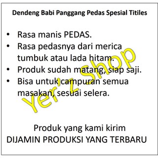 DENDENG BABI PANGGANG SPESIAL TITILES 250GR | Shopee Indonesia