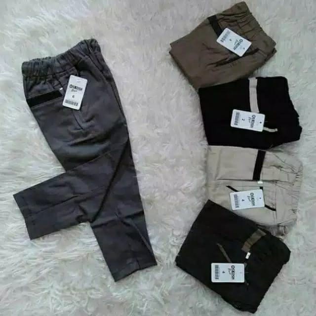 Celana Chino Anak Panjang Oshkosh Usia 1 - 14 Tahun Cewe Cowo UNISEX