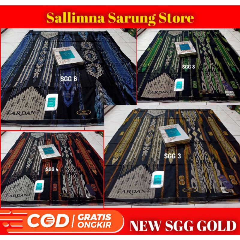 SARUNG KETJUBUNG ARDAN MOTIF TERBARU SGG GOLD QUALITY