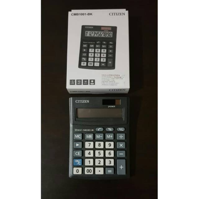 

citizen calculator CMB 1001-BK new and original