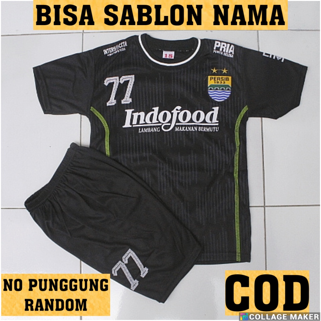 Setelan baju bola persib bandung