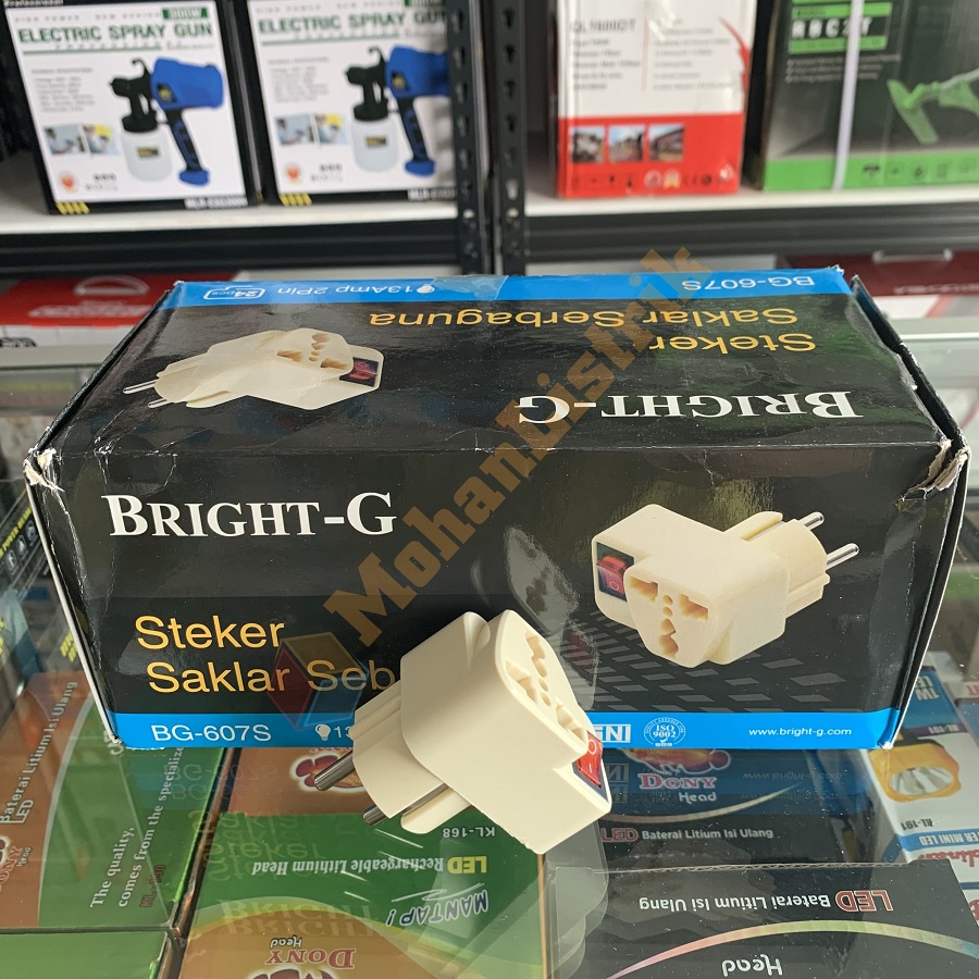 Over Steker Bright-G BG-607S Kaki 3 / Wanpro / Steker Serbaguna