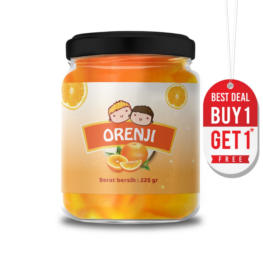 

Buy 1 Get 1 - Orenji 200gr - OlesinAjah - Homemade