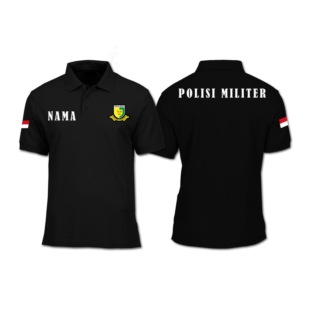 KAOS POLO PM POLISI MILITER