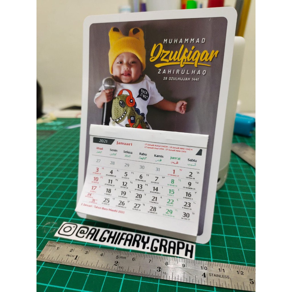 Jual KALENDER MINI / KALENDER CUSTOM / KALENDER MEJA, TEMPEL | Shopee ...