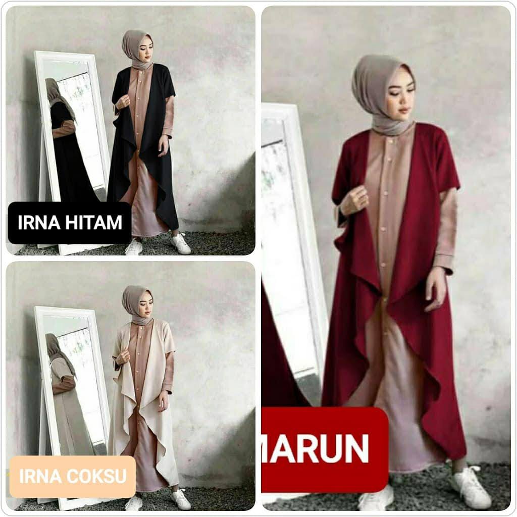 Dress Muslim Gamis Modis Irna bel