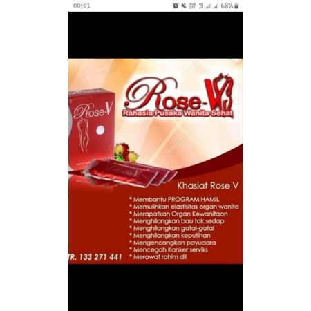 ROSE V MINUMAN PELANCAR HAID