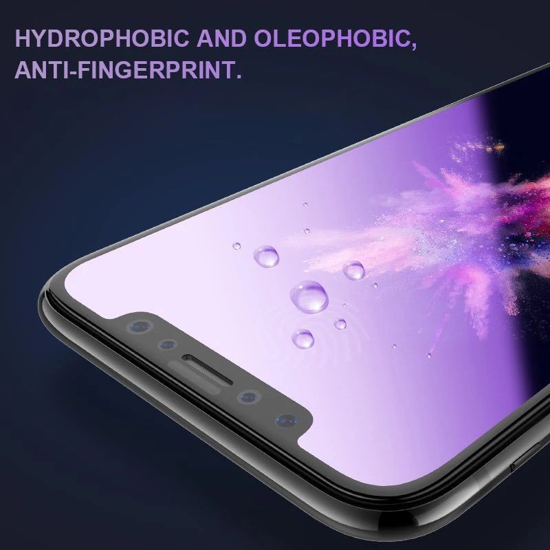 2IN1 TEMPERED GLASS ANTI BLUE LIGHT OPPO FIND X2 LITE - TG ANTIGORES FULL LAYAR FIND X2LITE PREMIUM