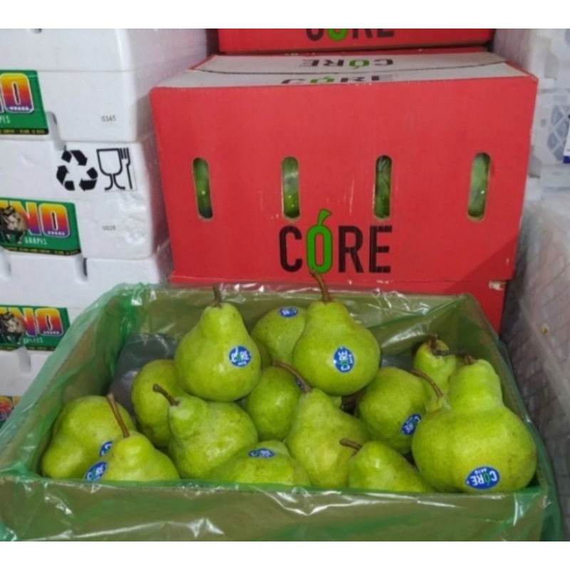 

Buah Pear Packham Import/ pir hijau 1 Dus