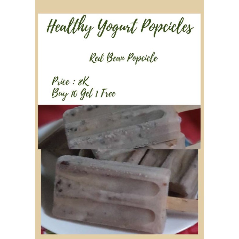 

Red Bean Popcicle