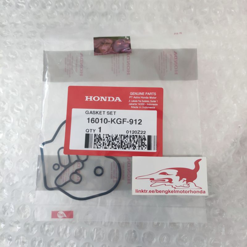 Gasket Float Chamber O-ring Sil Mangkok Karburator Beat Vario Scoopy Spacy CS1 Sonic 125 Ori AHM 161