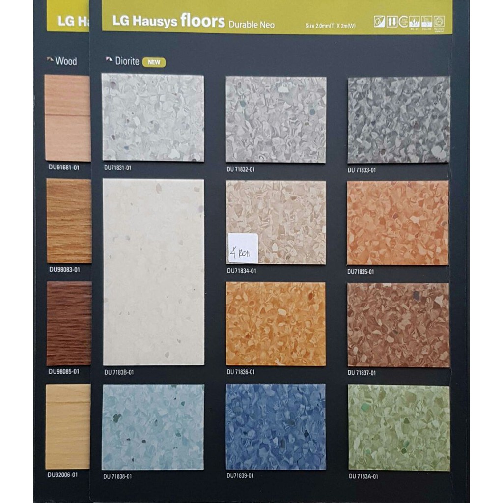 Murah Vinyl Roll LG Hausys Floor Durable Neo