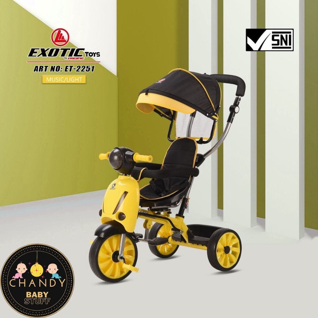 SEPEDA ANAK RODA TIGA EXOTIC ET 2251