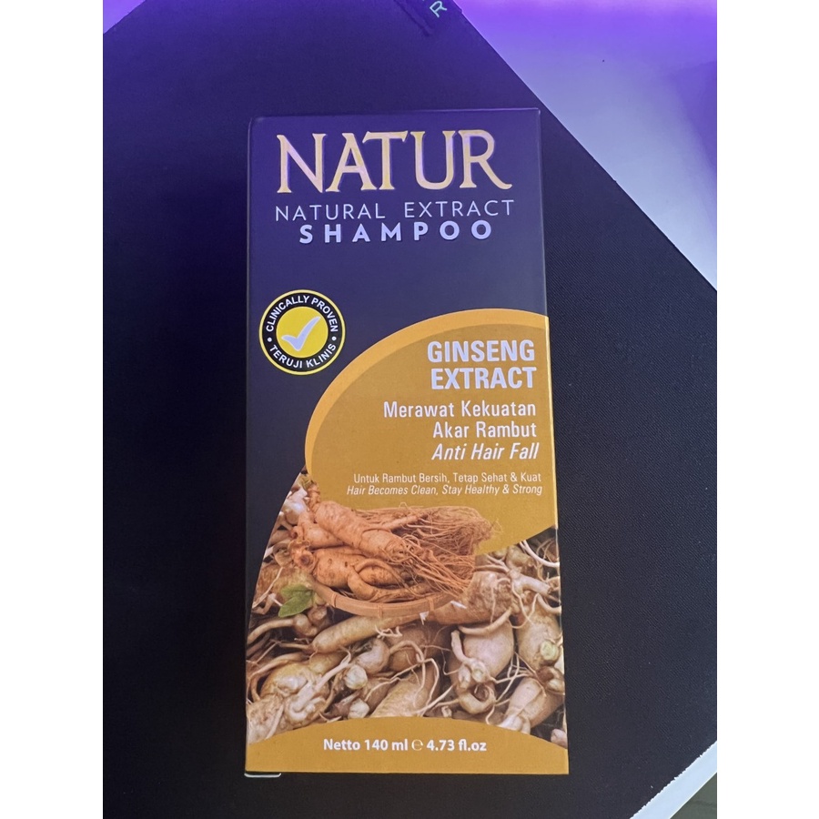 Natur Shampoo Gingseng Extra 140 ml