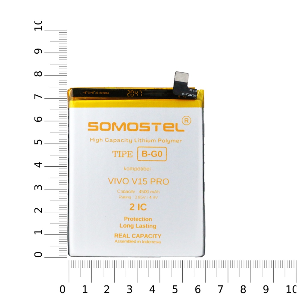 Somostel - B-G0 BG0 Vivo V15 Pro Batre Batrai Baterai