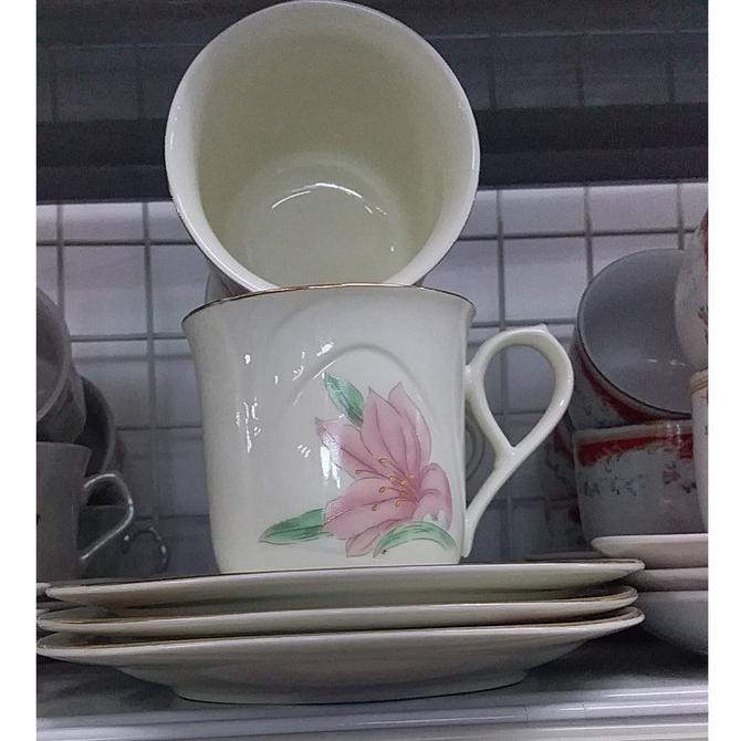 "'''] CANGKIR MUG GELAS KERAMIK SET KOPI TEH LEPEK TATAKAN KERAMIK