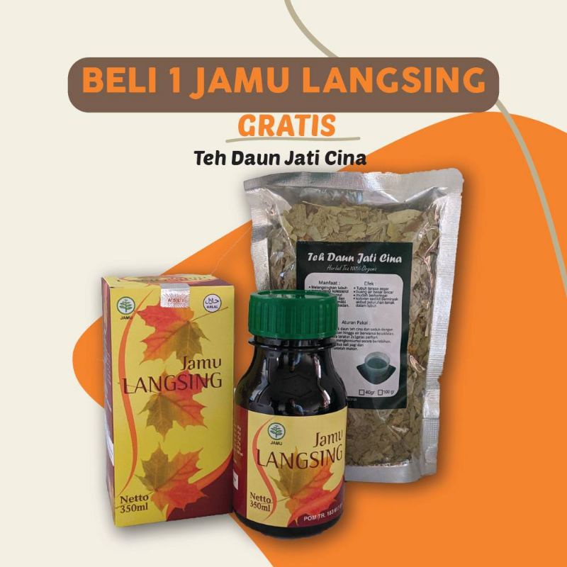 

Madu Jamu langsing free Teh daun jati cina