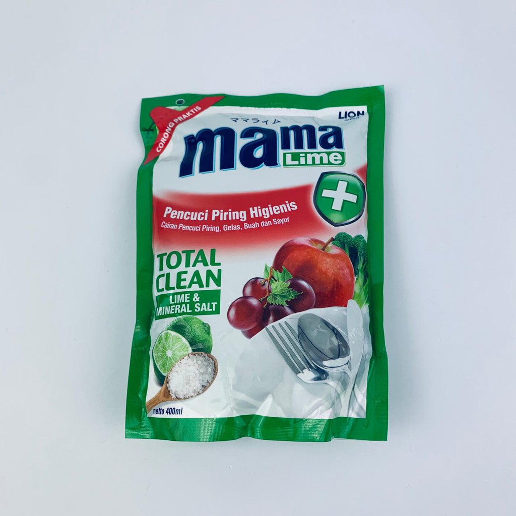 Mama lime / Total clean / Lime dan salt / 400ml