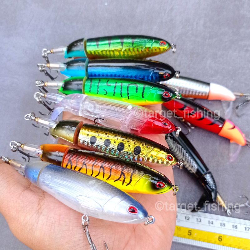 Whopper Plopper 15gram 90mm - Umpan Casting Toman dan Gabus / Haruan