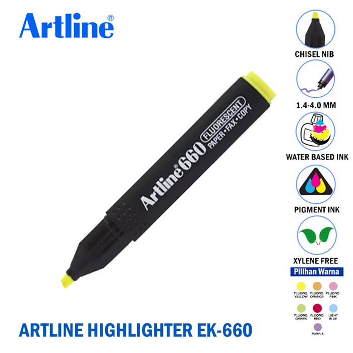 

Stabillo Artline/ Highlighter Fluorescent Artline EK-660