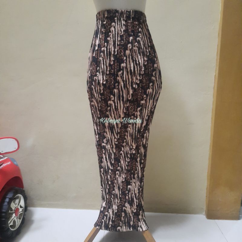 Rok Plisket Batik / Sewek / Rok Prisket Akad / Rok Pengantin / Rok Wisuda / Rok Pager Ayu