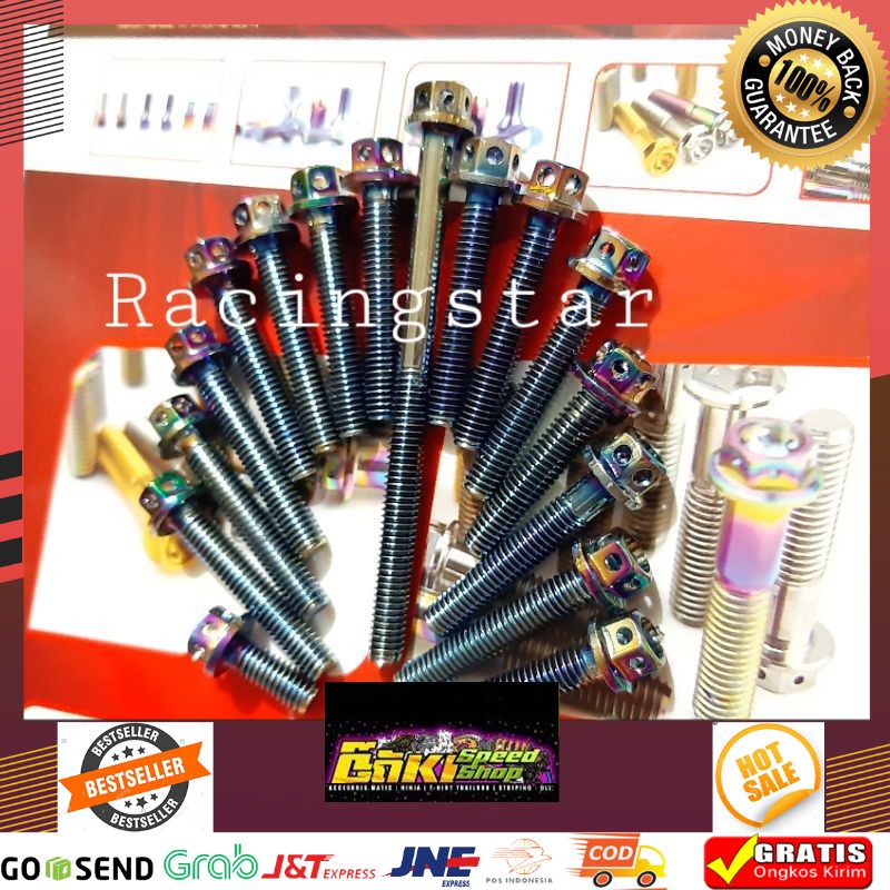 Murah Baut CVT Baut Probolt CVT Rainbow Thailok Beat Old Beat New Beat Fi Beat Esp Spacy  Scoopy Fi
