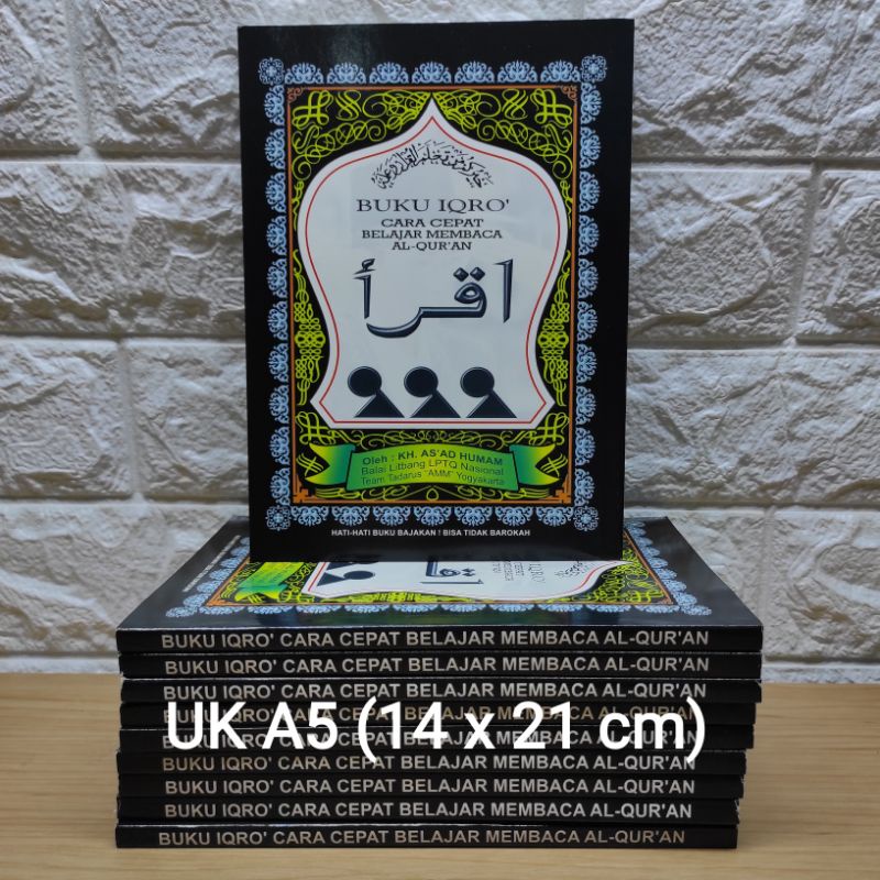 Buku IQRO Besar Lengkap / Buku IQRO