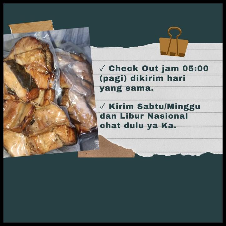 

Ikan Pari Asap - Gosend/Grab Saja