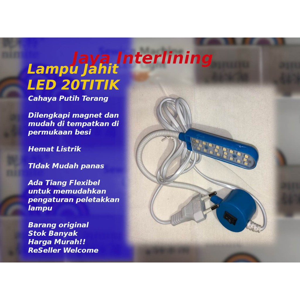 Lampu Jahit LED 20 TITIK