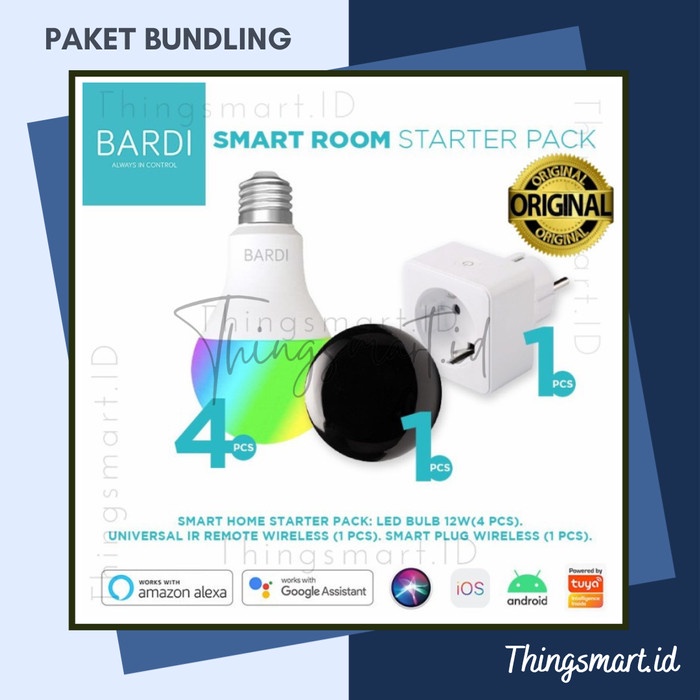 Paket Bundling Bardi Smart Room Starter Pack For Smart Home IoT