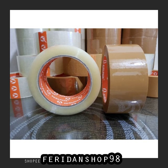 

FS373 SELOTIP & DOUBLE TAPE PROMO GOJEK ONLY ATK LAKBAN BENING COKLAT 100 YARD MURAH BY FERIDANSHOP9