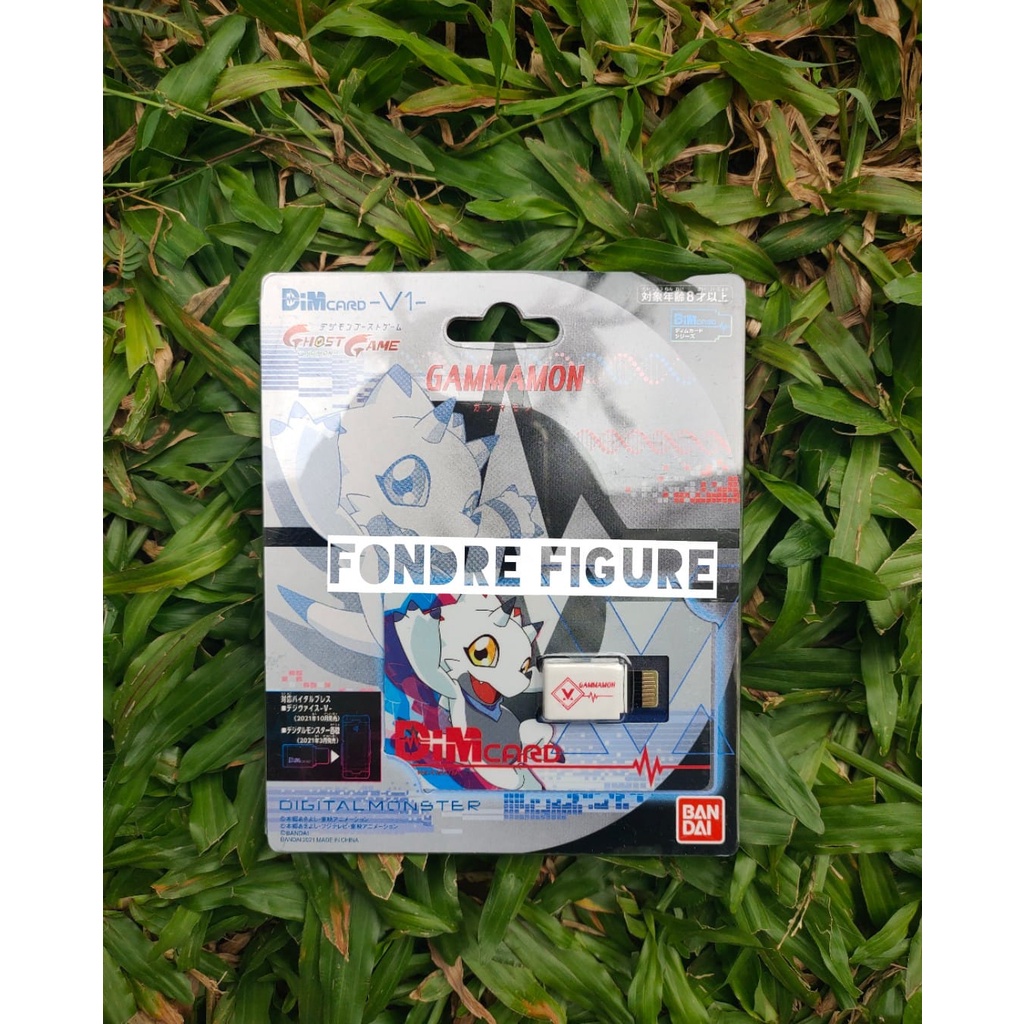 ORIGINAL DIM CARD V1 GAMMAMON DIGITAL MONSTER DIGIMON V 1 VITAL BRACELET DIMCARD ORI