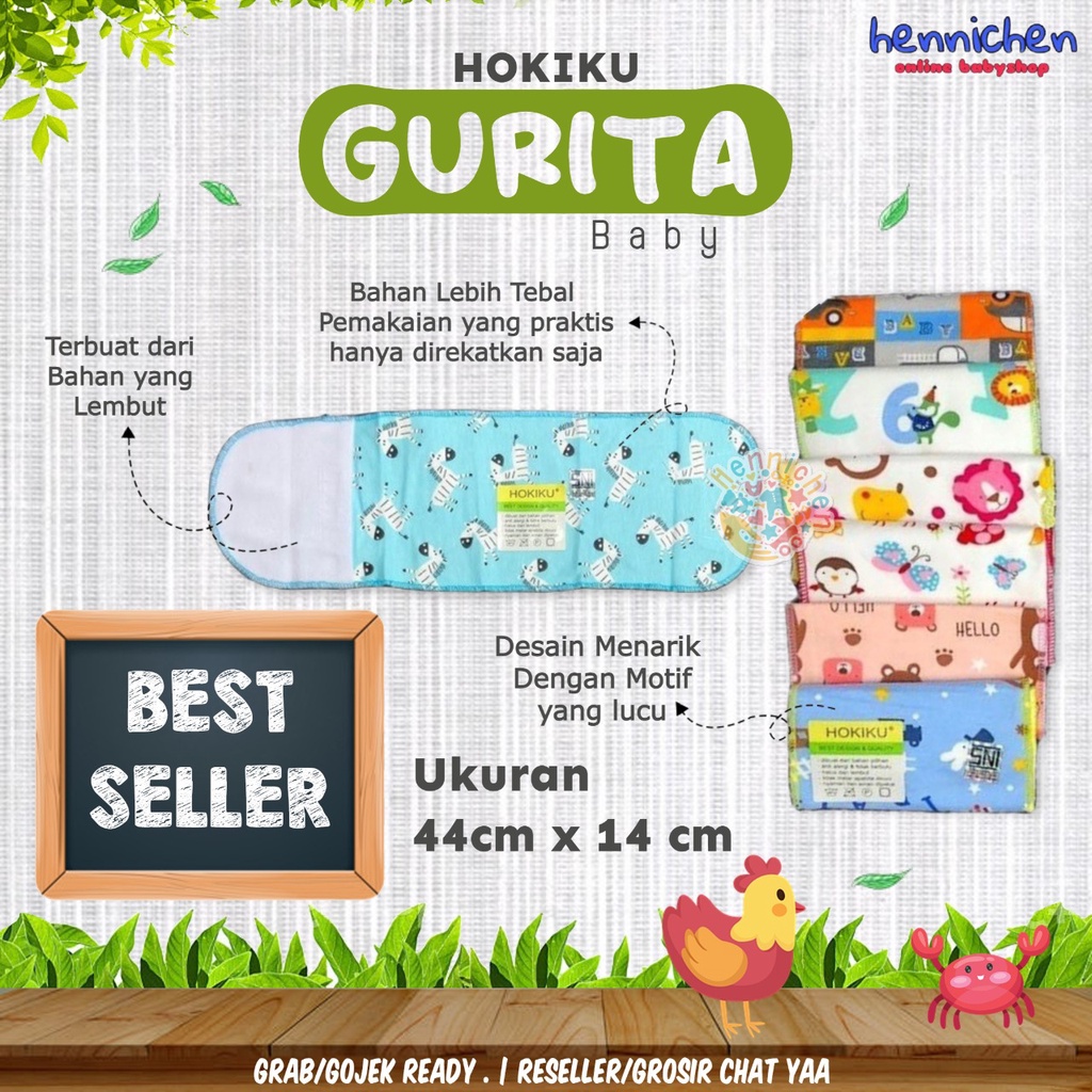 TERMURAH HOKIKU 6 Pcs Gurita Bayi dengan Perekat atau Lem Halus dan Tebal SNI