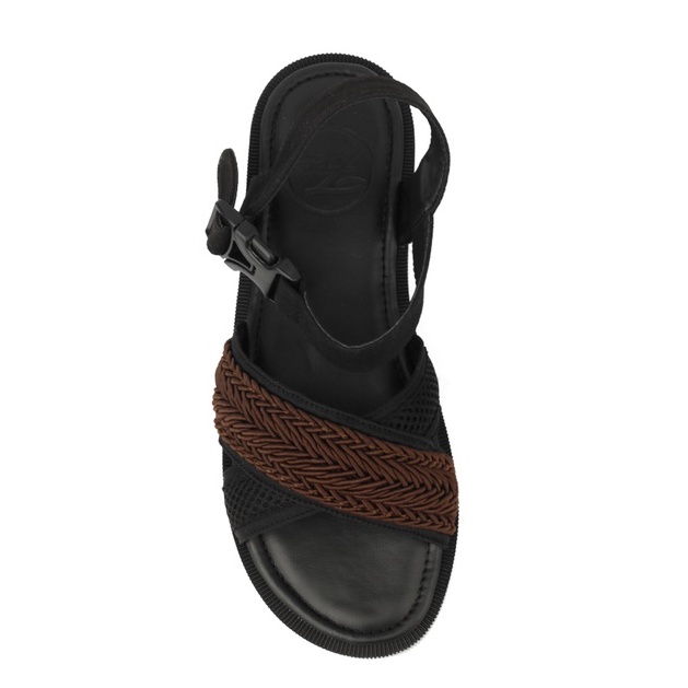 LEXA BLACK |ManNeedMe x FAV| Sandal Wanita Sepatu Sandal Gunung ORIGINAL