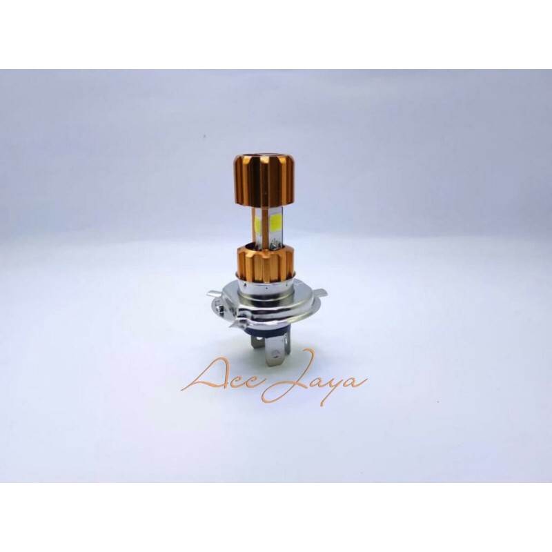 Lampu Depan H4 LED 3 Sisi For Vixion New , Vixion Old , Scoopy , Ninja