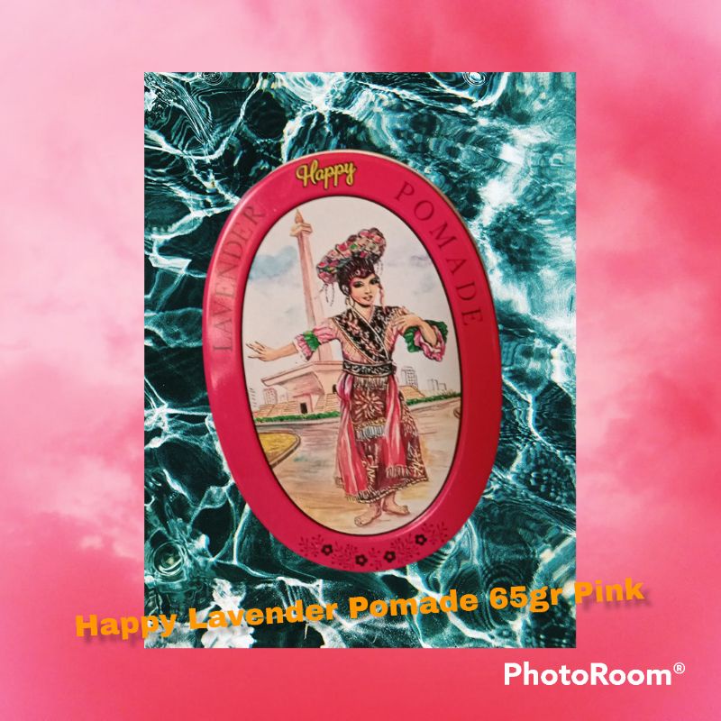 HAPPY Lavender Pomade 65gr Merah
