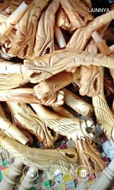 Pahul kayu naga dan macan