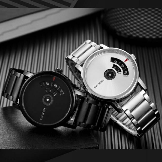 JIMS HONEY ORI JT 8315 WATCH JAM TANGAN PRIA ANALOG WATER RESISTANT