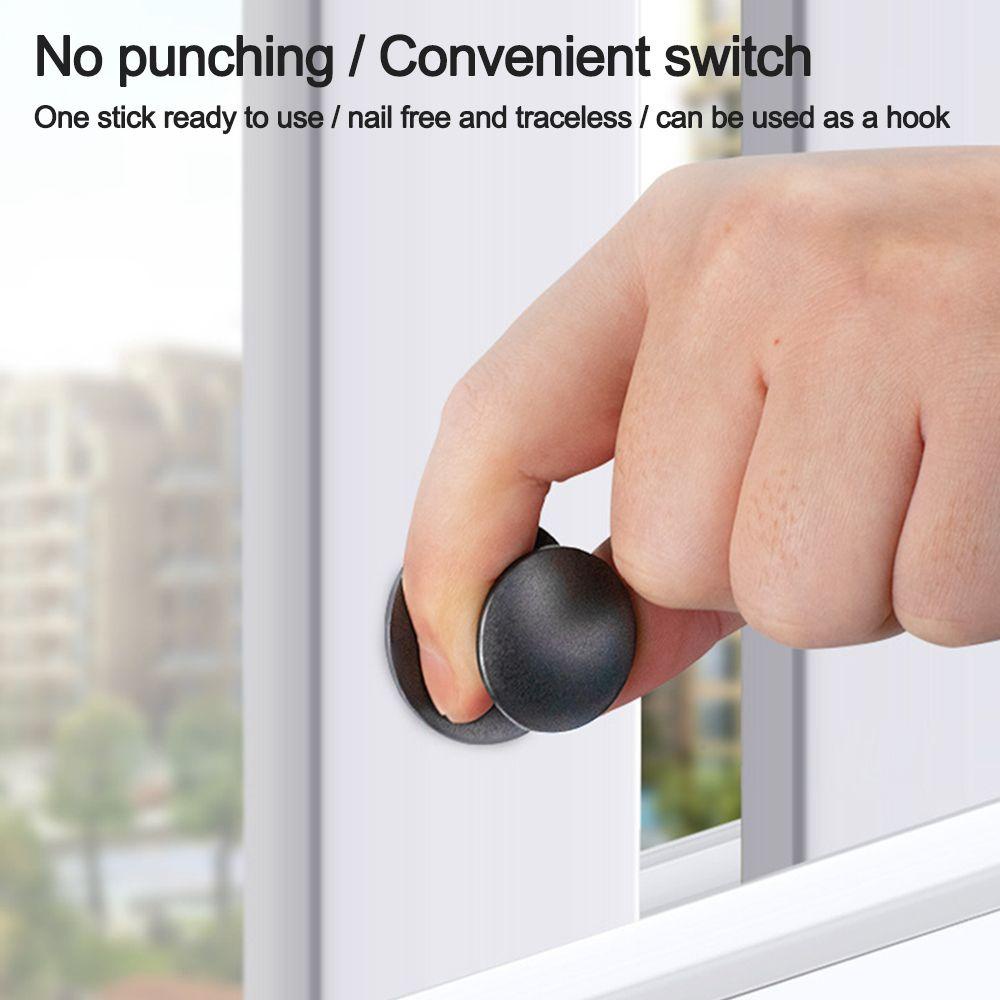 Nanas 2PCS Handle Pintu Modern Stainless Steel Matte Punch Free Knob Kabinet