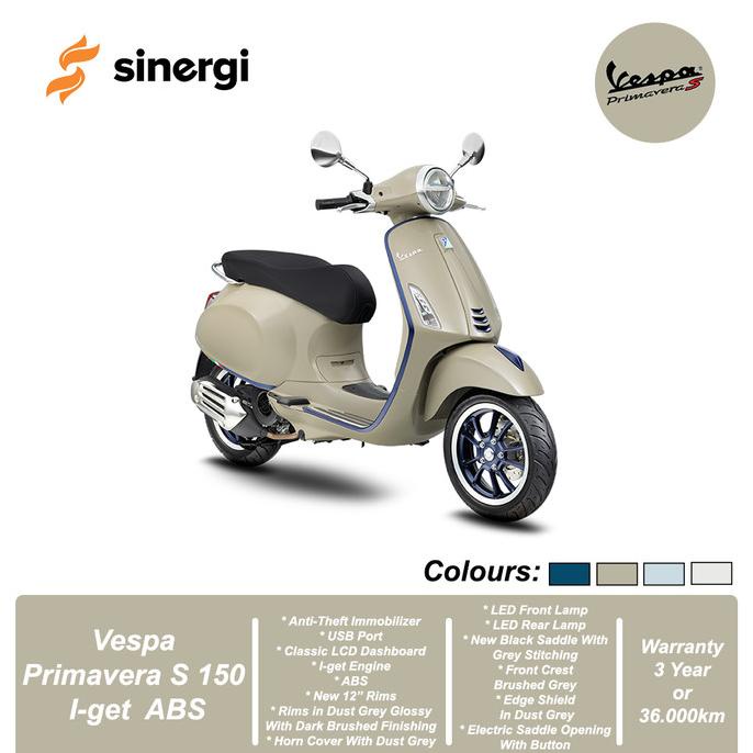 [[COD]] VESPA PRIMAVERA S 150 I-GET ABS - JAKARTA BOOM SALE Kode 1016