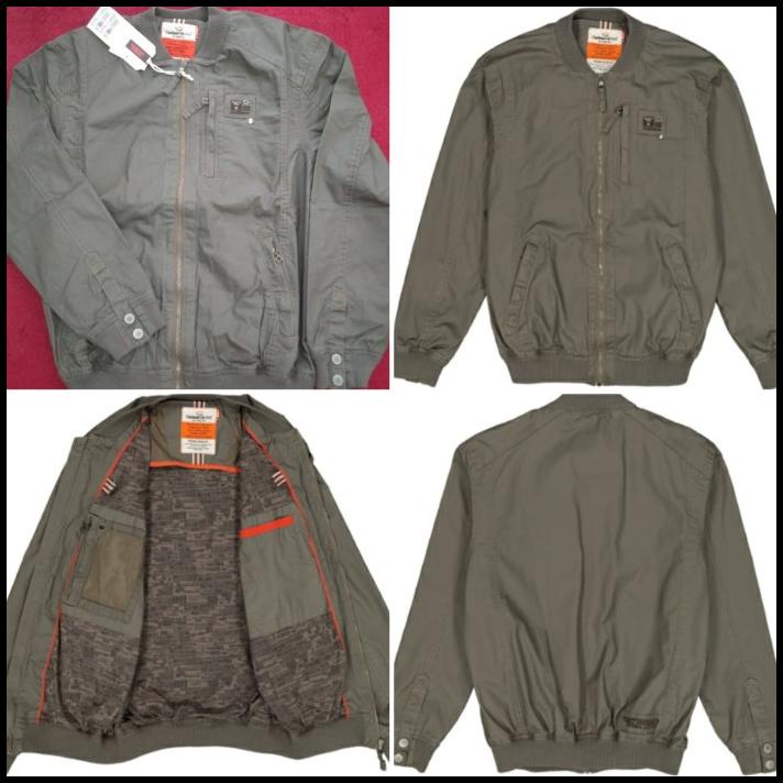 Jaket Bomber Cardinal Casual