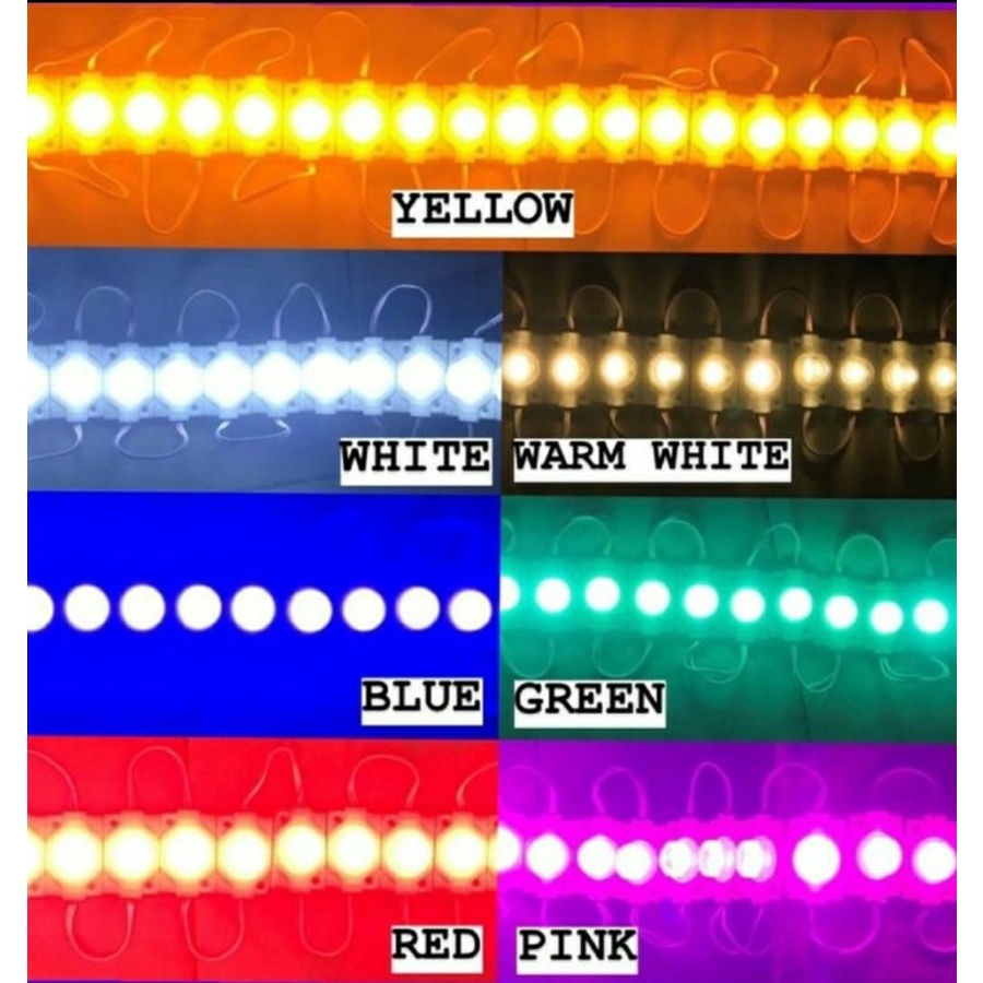 Lampu LED Modul 1.5 Watt 12 Volt / LED Module 1 Mata Jumbo 1.5W 12V by ADN.in