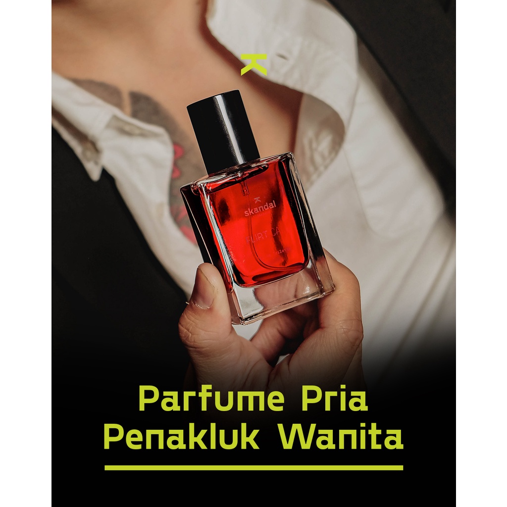 parfume pria penakluk wanita   skandal flirt call   30ml